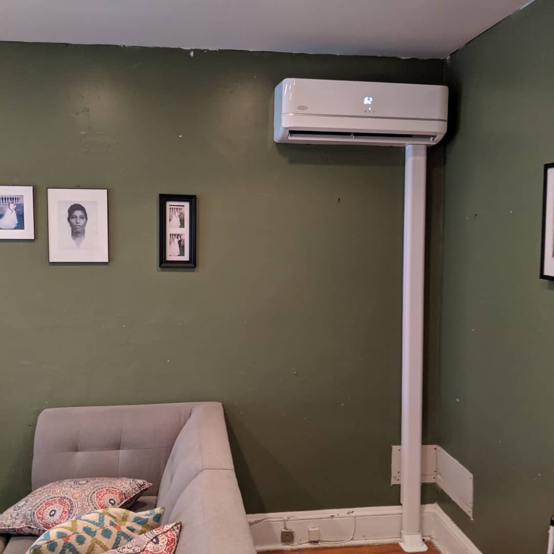 Installing a deals mini split ac