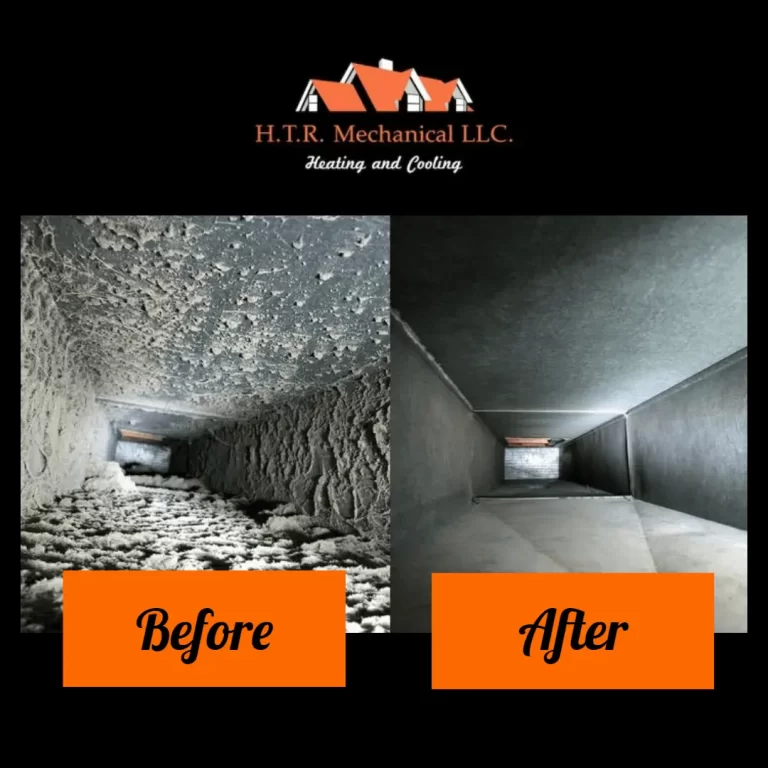 Air Duct Cleaning Before and After